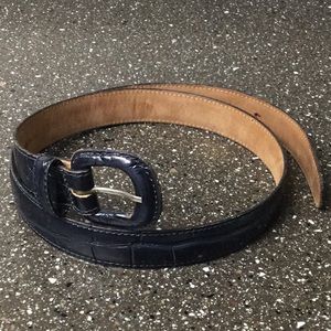 Vintage Nordstrom alligator belt